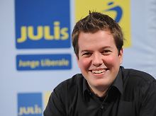 Juli-Chef Lasse Becker ist erst sei gut zwei Wochen im Amt. Der studierte Volkswirt arbeitet als wissenschaftlicher Mitarbeiter an der Universität Göttingen.