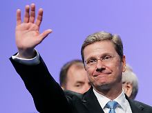 "Nicht nur den Parteivorsitzenden wahrnehmen": Westerwelle hat die FDP durch seine persönliche Rede aber für sich gewonnen.