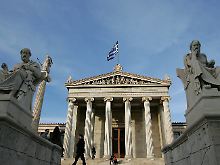 Die griechische Zentralbank in Athen.