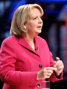 Hannelore Kraft konnte sich zeigen.