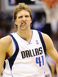 Nowitzki war sicher nicht zufrieden mit seiner Leistung.