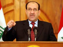 Unter Druck: Der Skandal trifft Al-Maliki inmitten der Koalitionsverhandlungen.
