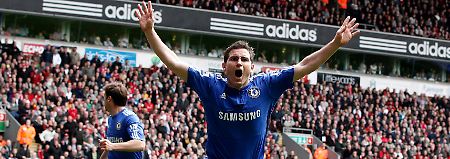 Tor für Chelsea: Frank Lampard jubelt nach seinem Tor zum 1:0.