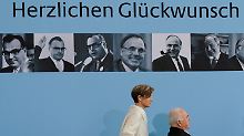 "Es hat einen Sinn gehabt": Kohl feiert Geburtstag