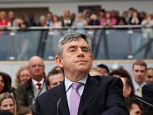 Gordon Browns Wahlkampf war von Pannen begleitet.  
