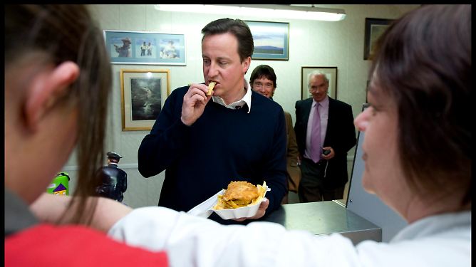 Briten ohne steife Oberlippe: Cameron und Clegg