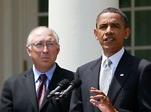 Obama und Salazar wollen die Ölindustrie unter stärkere Kontrolle stellen..