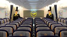 420 Fluggäste haben in der Economy-Class im unteren Deck Platz.
