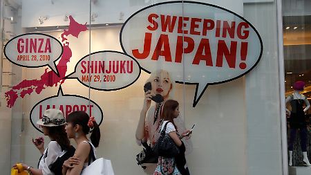 Japan wischt die Krise weg. 
