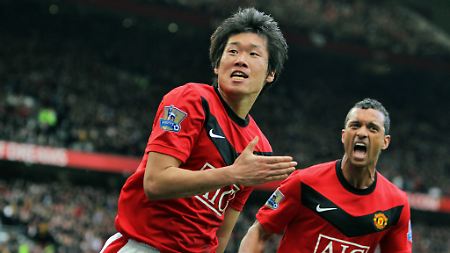 Südkoreas Superstar: Ji-Sung Park von Manchester United.