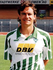 Wynton Rufer spielte von 1989 bis 1995 für Werder Bremen.