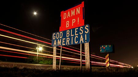 An einer Fernstraße südlich von Belle Chasse in Louisiana.
