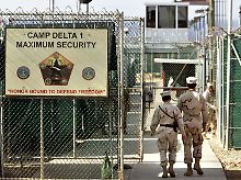 Das "Camp Delta" in Guantánamo Bay.