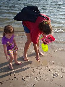 Auch Urlauber und Anwohner ... 