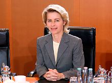 Ist sie raus aus dem Rennen? Von der Leyen bleibt offenbar im Kabinett.