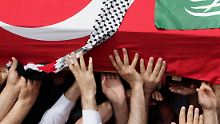 Acht Gaza-Aktivisten wurden getötet.