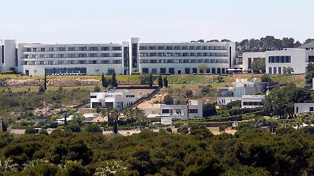 Das Hotel in Sitges.