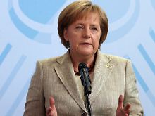 Noch sagt Merkel nichts gegen Steuererhöhungen.