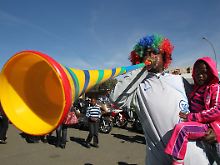 Nervtötend und allgegenwärtig: Die Vuvuzela ist ein lautes Stück Afrika.