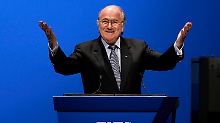Kurz vor dem Friedensnobelpreis: Sepp Blatter.