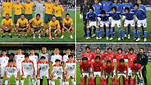 Selbstgekauft: die Nordkoreaner und ihre Trikots.