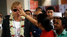 Titan Kahn in Indien: Mit seinem Abschiedsspiel rückte er das Land auf die Fußballkarte.