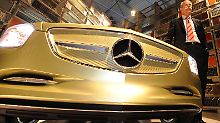 "Wir sind Marktführer mit unseren S-, E- und C-Klasse-Limousinen. Es ist daher offenkundig, welche Marktposition wir im Segment der Premium-Kleinwagen erwarten", sagt Zetsche. Daimler-Che