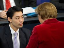In der Kanzlerin hat Rösler eine prominente Fürsprecherin. Im Zweifelsfall muss Merkel mit der CSU brechen.