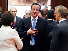 Für den britischen Premier David Cameron war es der erste EU-Gipfel.