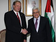 Niebel traf auch mit Palästinenserpräsident Mahmud Abbas zusammen. 