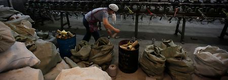 Textilproduktion in China.
