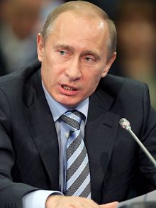 Regierungschef Wladimir Putin schließt ein Einlenken Moskaus im Gasstreit aus.