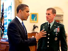 Obama ließ seinem Afghanistan-Kommandeur derartige Bemerkungen nicht ungestraft durchgehen. 