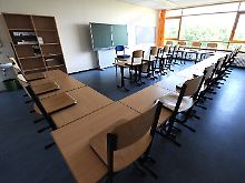 Sommerferien in einem Bremer Schulzentrum.
