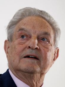 Das Vermögen von George Soros wird vom US-Magazin Forbes auf rund neun Mrd. US-Dollar geschätzt.