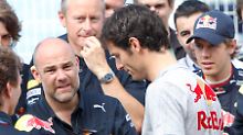 Glückspilz: Mark Webber hat seinen Horror-Crash unbeschadet überstanden.