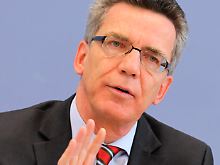 De Maiziere sieht keinen Grund mehr, dem Abkommen nicht mehr zuzustimmen.