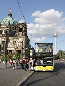 Die Linie 100 in Berlin ist bei Touristen begehrt.