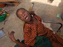 Fiddausi Abdullahi Madaki ist ein Opfer der Tests. 