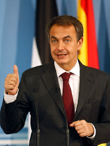 Premieer Rodriguez Zapatero dürfte zufrieden sein.