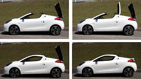 Öffnen und Schließen in Rekordzeit: Renaults "Wind" macht's möglich.