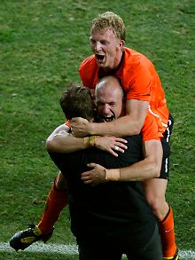 Dirk Kuyt, obenauf.