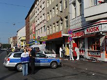 Der Tatort im Rotlichtviertel von Hannover.