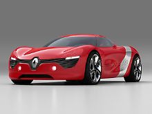 Der Motor sitzt im Heck des Renault DeZir und sorgt so für eine fast optimale Gewichtsverteilung.