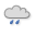 bedeckt, Regen