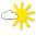 meist sonnig meist sonnig