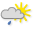 unterschiedlich bewölkt, etwas Regen