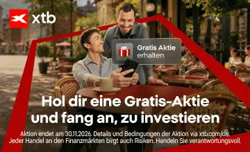 XTB - Zum Anbieter <sup>*</sup>