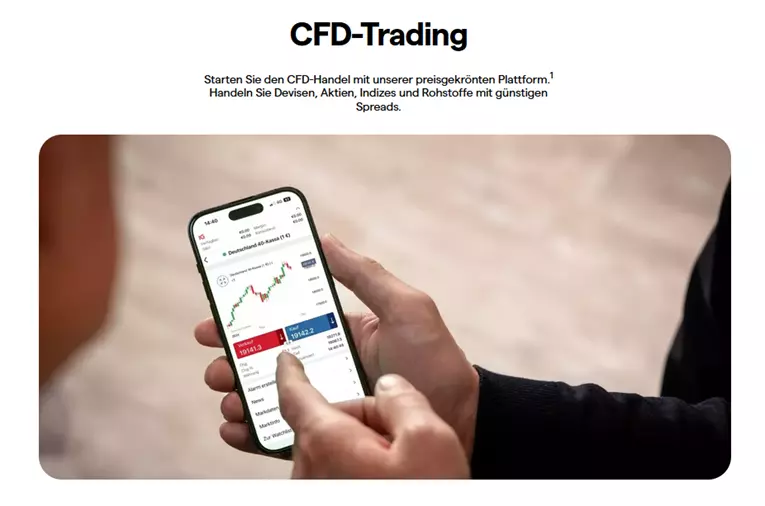 IG test cfd Handel