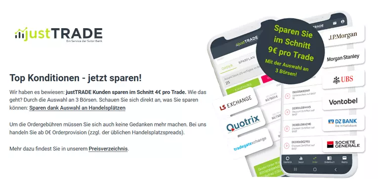 Justtrade konditionen